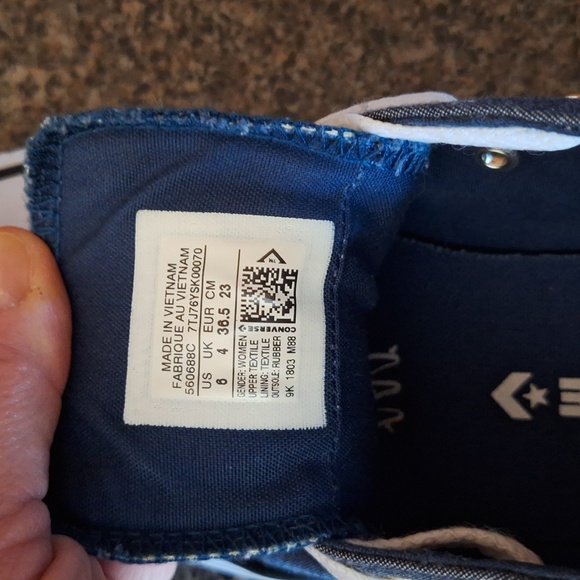 Converse Polka Dots size 6 - Picture 7 of 9